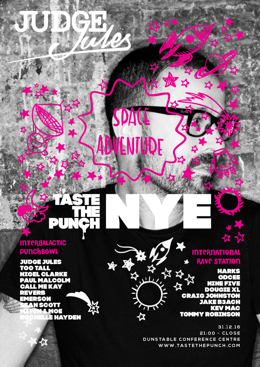 taste the punch new years eve space adventure party