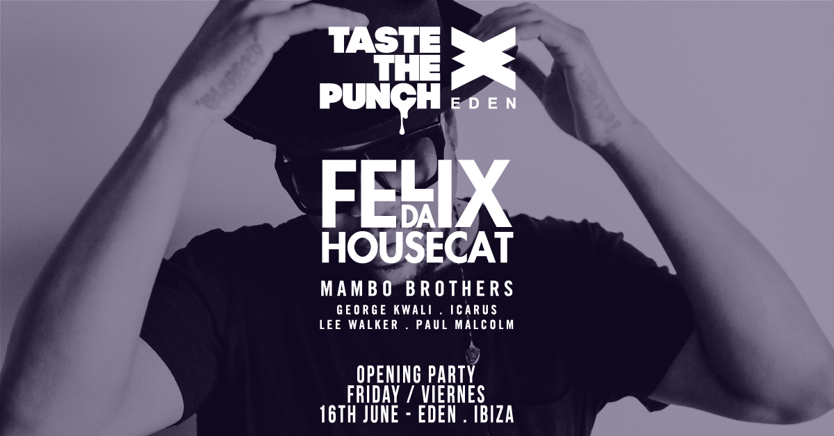 Felix Da Housecat Headlining Taste The Punch Opening Party!